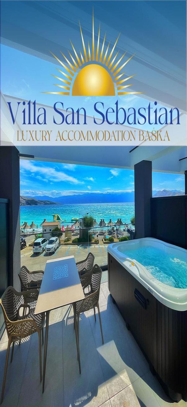 Villa San Sebastian-Direct Sea View Baska  Exterior photo